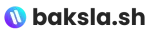 Logo baksla.sh